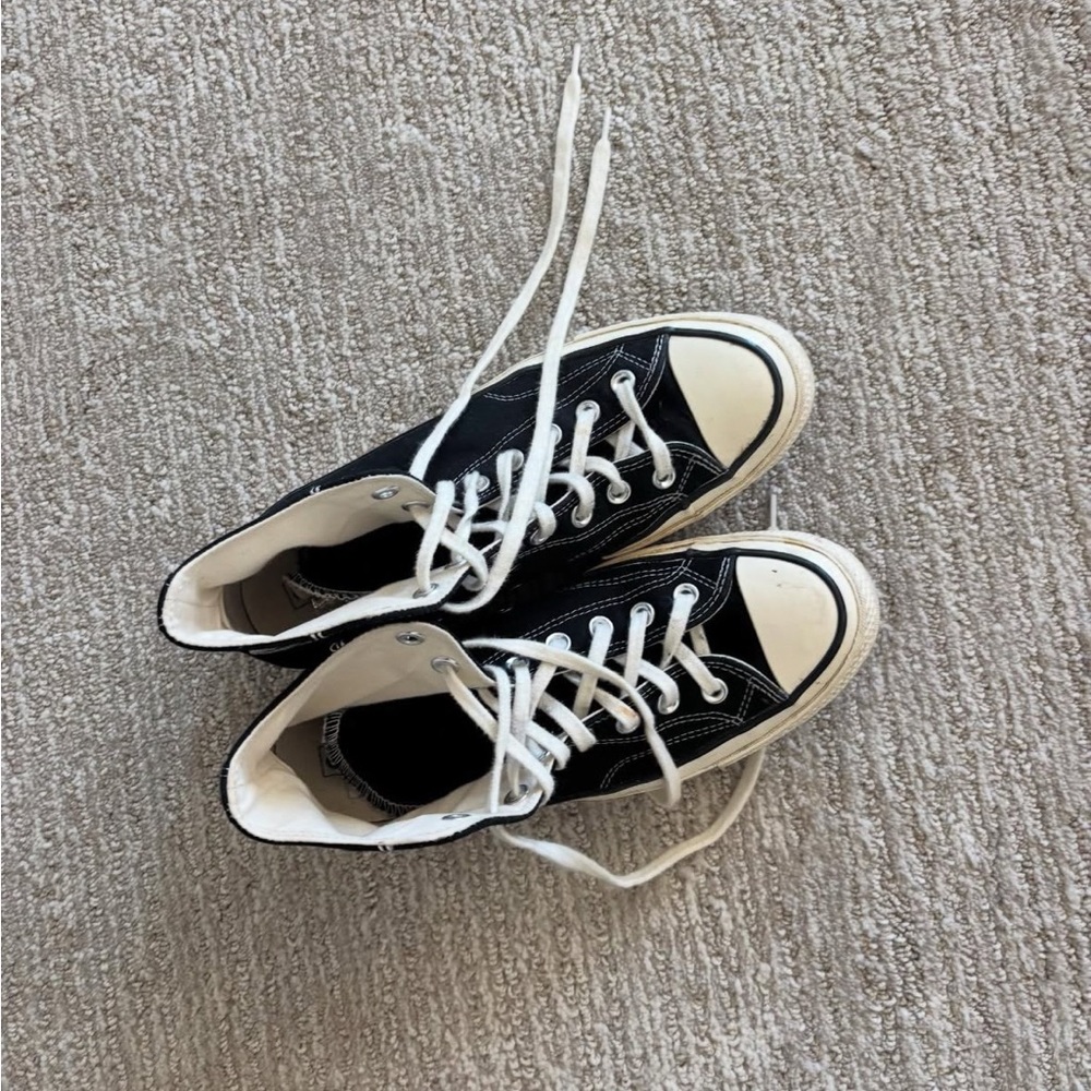 Converse Black and White Chuck Taylor Sneakers